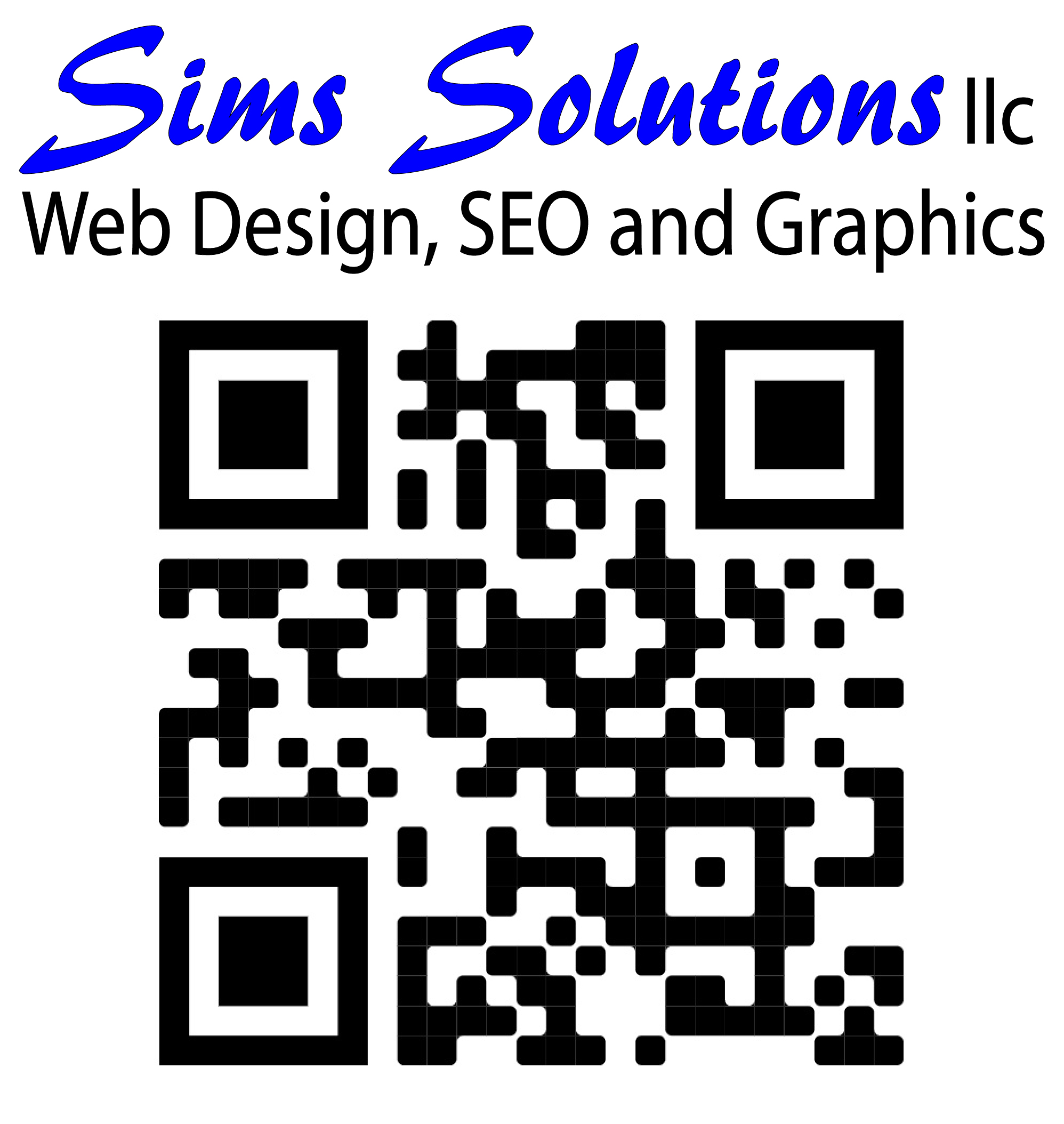 Sims Solutions QR Code